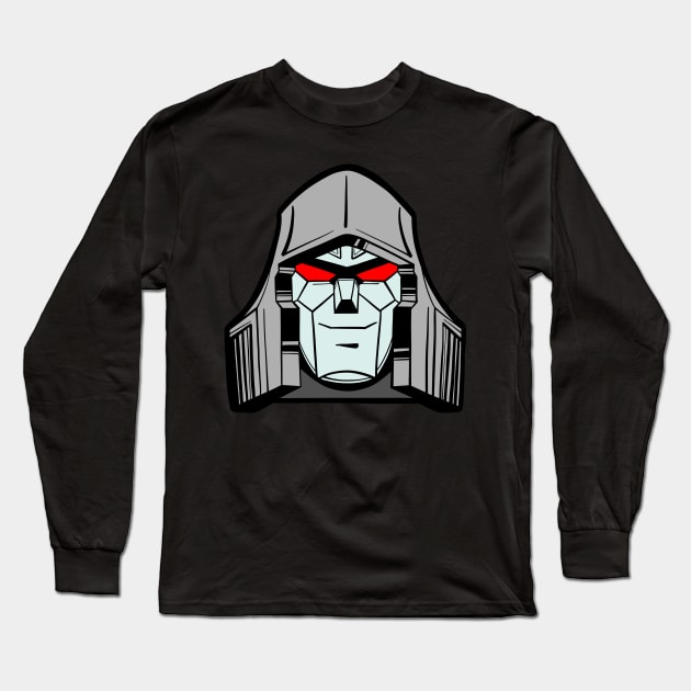 Megatron Long Sleeve T-Shirt by Chris Nixt